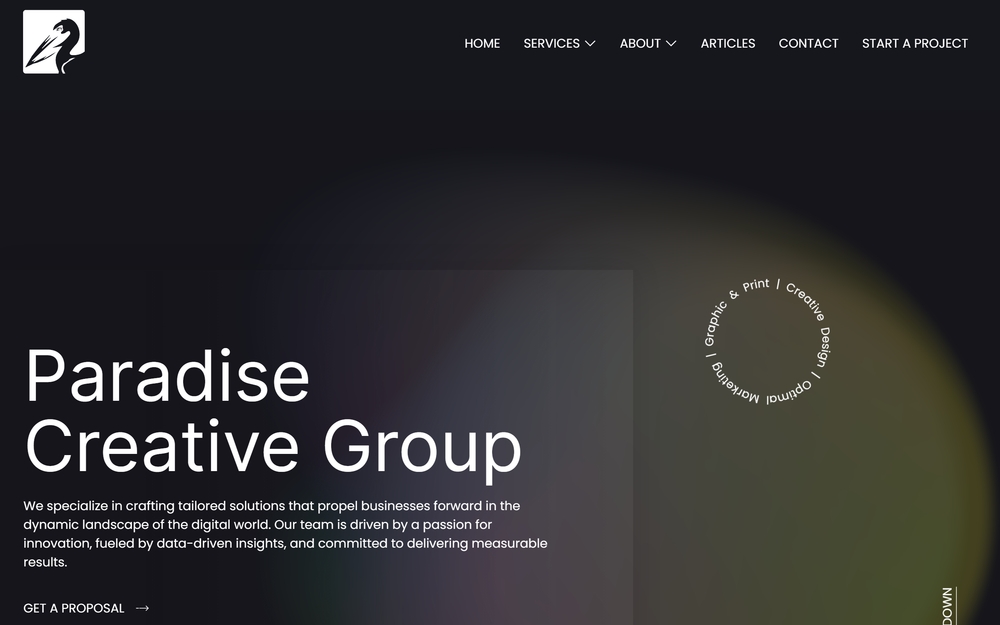 img of B2B Digital Marketing Agency - Paradise Creative Group